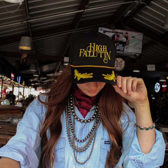HIGH FALUTIN' TRUCKER HAT
