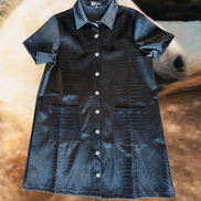 THA WILD EDIT CROC DRESS