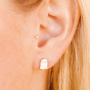 Ghost Stud Earrings