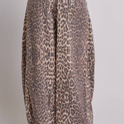 Rope Drawstring Balloon Pants Pleated Front