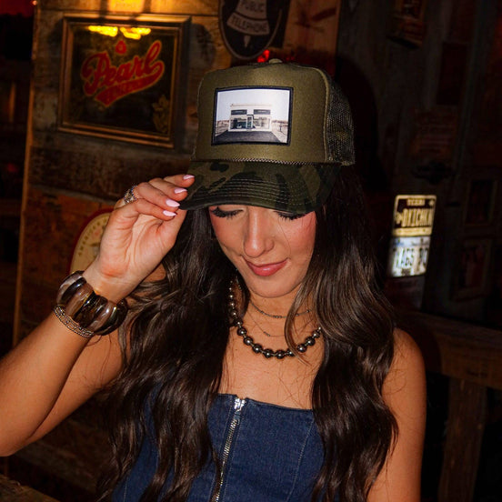 MILES TO MARFA TRUCKER HAT