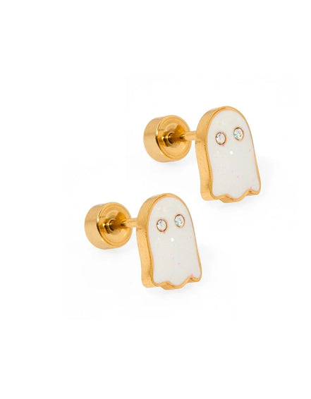 Ghost Stud Earrings