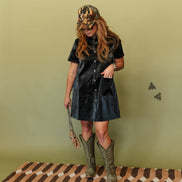 THA WILD EDIT CROC DRESS