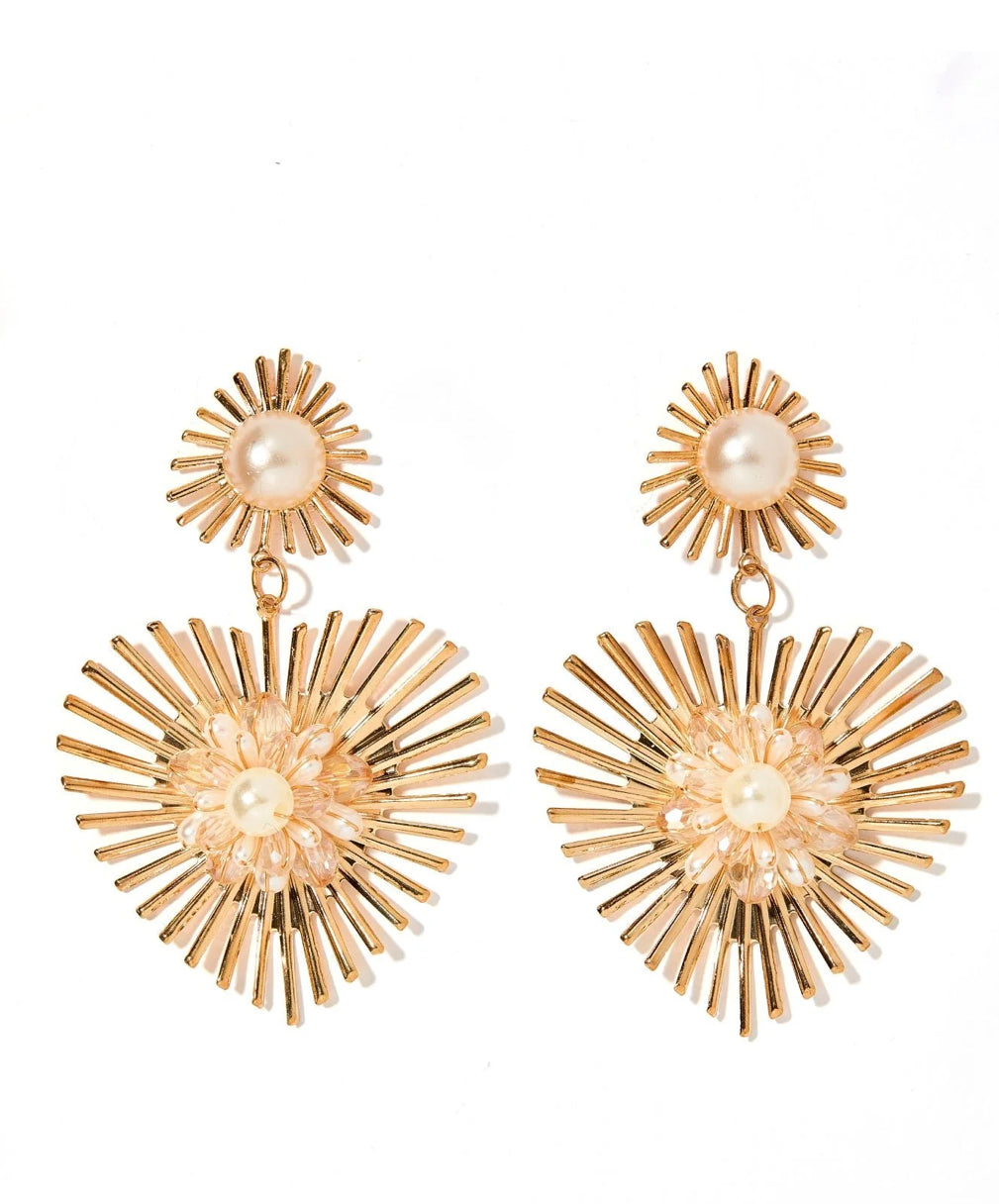 Fiona Statement Pearl Earrings