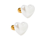 Lucia Stud heart Earrings