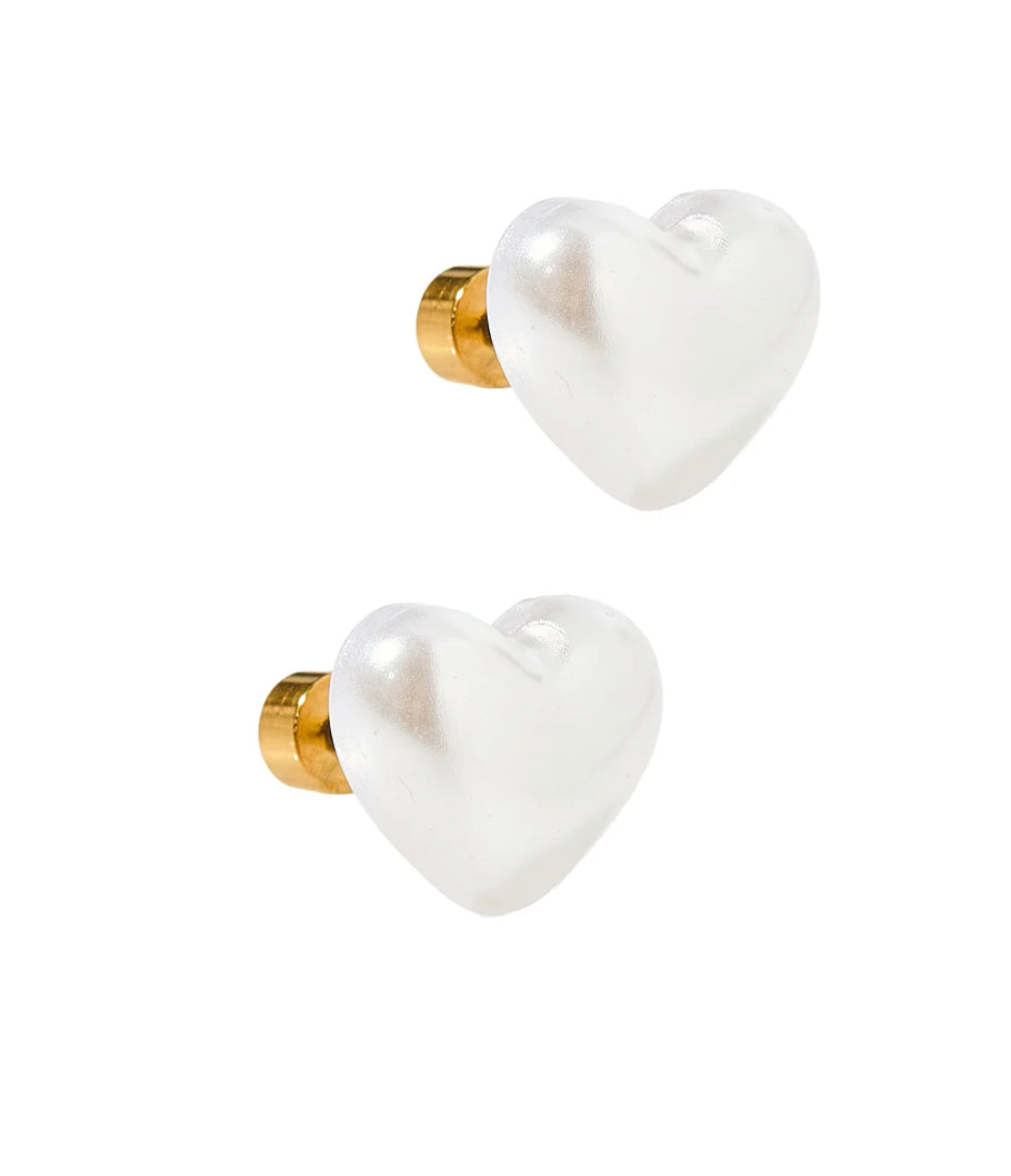 Lucia Stud heart Earrings