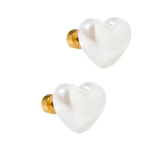 Lucia Stud heart Earrings
