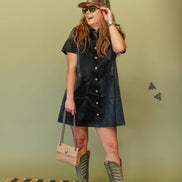 THA WILD EDIT CROC DRESS