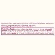 Glitter Simple Syrup, 16 fl oz with Edible Glitter