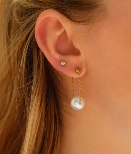 Malena Pearl Statement Earrings