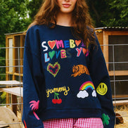 Somebody Loves You' Graphic Sweatshirts