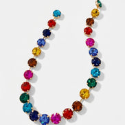 Multicolor Crystal Necklace