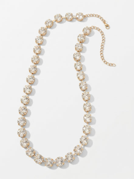 Classic Crystal Statement Necklace