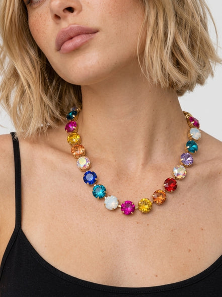Multicolor Crystal Necklace