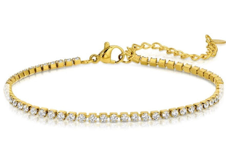 Tennis Bracelet (Gold)