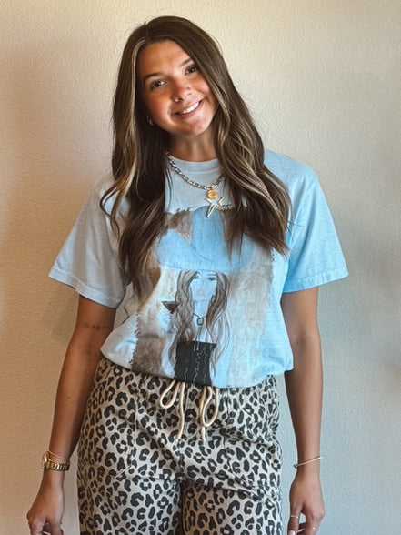 Martini Cowgirl Tee