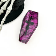 Halloween Skull Hair Clips, Easter Coffin Claw Clip