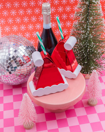 Santa Hat Sipper Cup