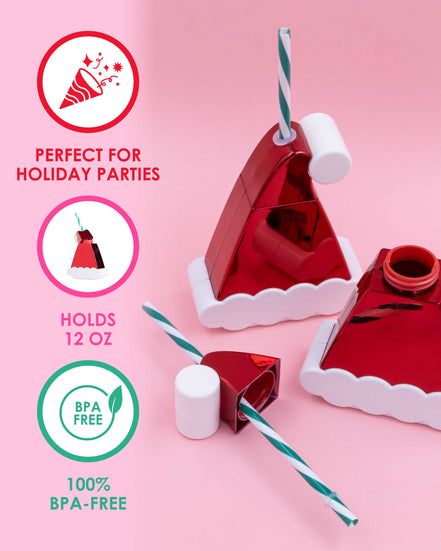 Santa Hat Sipper Cup