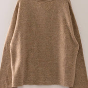 12W3789N-Soft Touch Button Cardigan