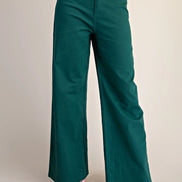 High-Waist Straight Stretchy Pants